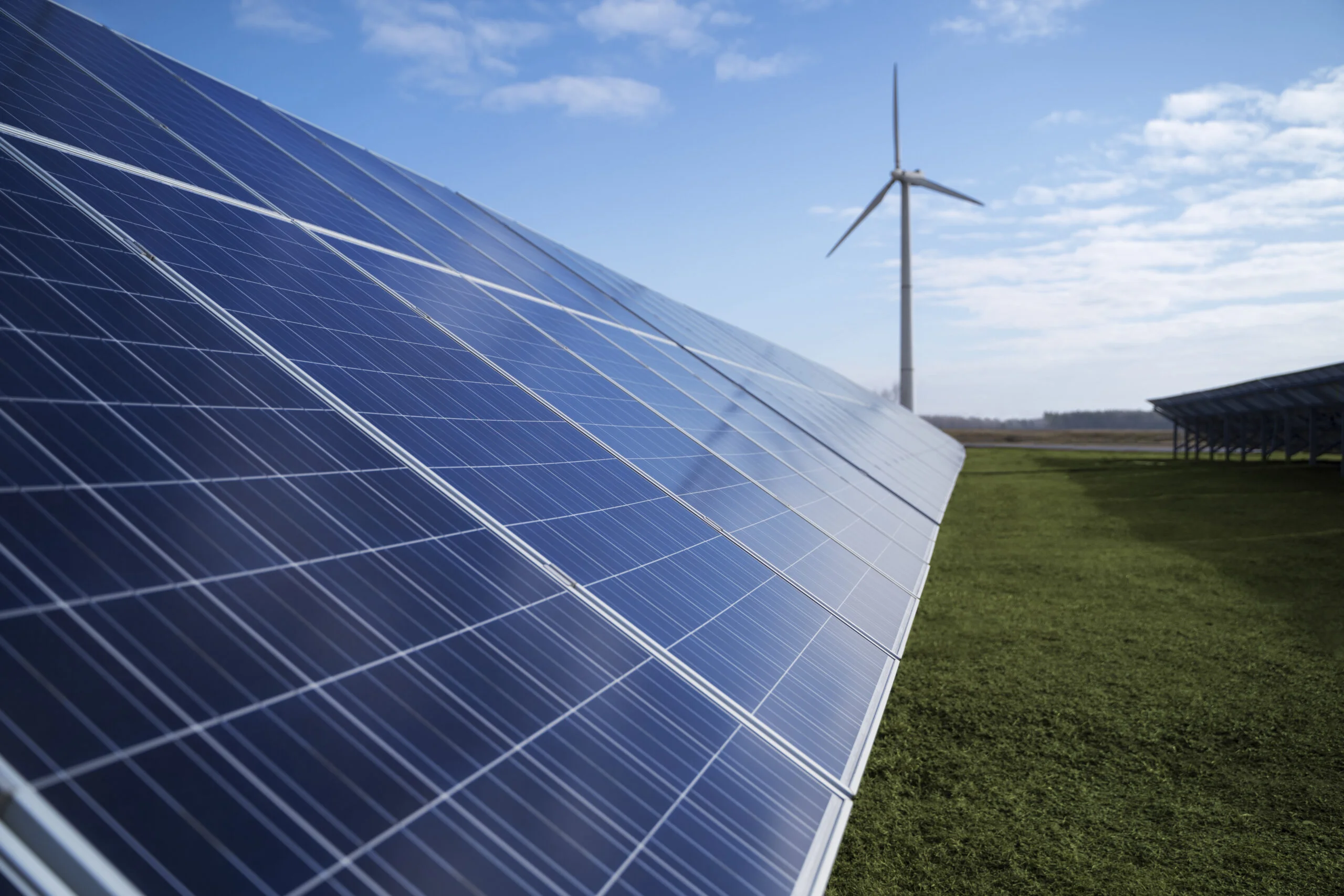 solar pannels wind power plant outside scaled